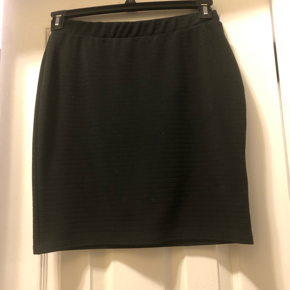 Black skirt